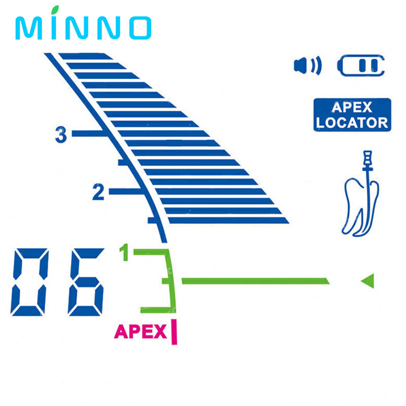 COXO Endodontic Dental Apex Locator 7.4V 1000mAh C Root Apex Locator Οδοντιατρικός εντοπιστής κορυφής