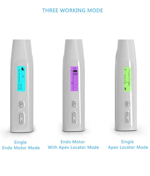 Οδοντιατρική ασύρματη ρίζα κανάλι Endodontic C-Smart Mini AP Endo Motor με Apex Locator 2 σε 1 χαμηλής ταχύτητας μικροχειρουργική κινητήρα