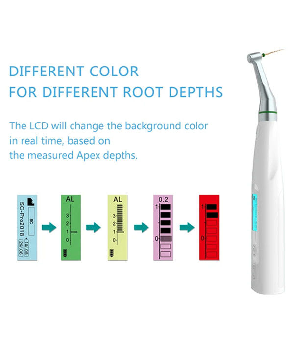 Οδοντιατρική ασύρματη ρίζα κανάλι Endodontic C-Smart Mini AP Endo Motor με Apex Locator 2 σε 1 χαμηλής ταχύτητας μικροχειρουργική κινητήρα
