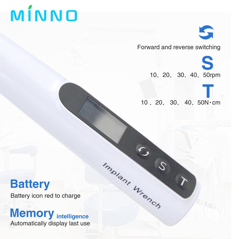 Οδοντικό Cordless 360 ° περιστρεφόμενο Mini Torque Wrench από BetterWay Motor X για Endodontic εμφύτευση
