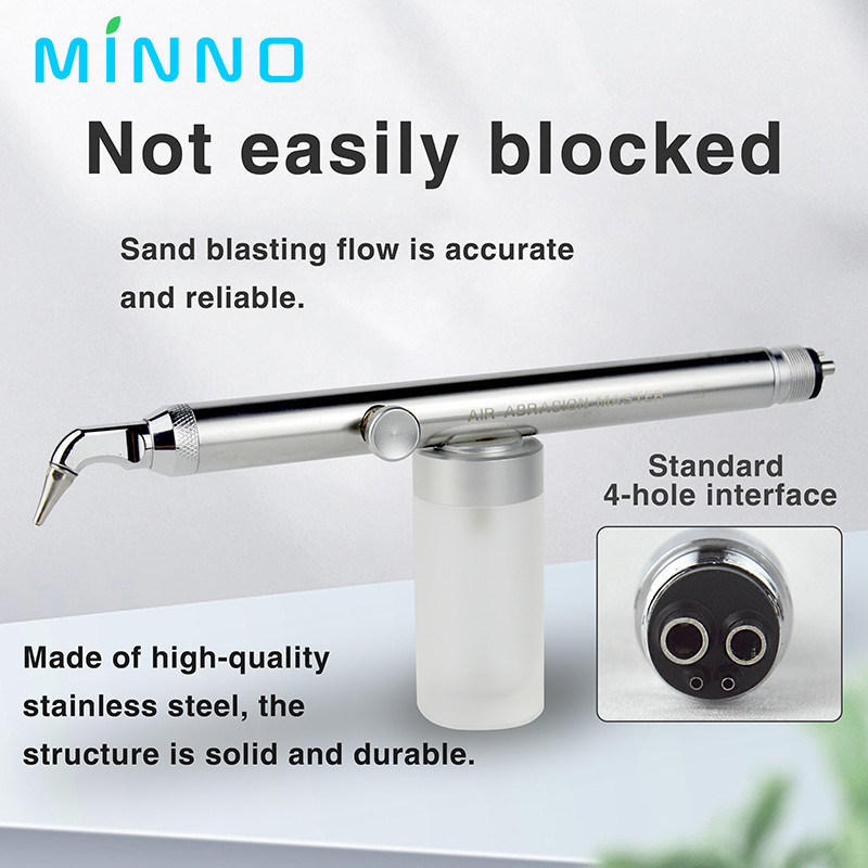 Οδοντιατρικό πιστόλι ψαμμίτισης Άλουμινίου οξειδίου Πυροβολιστικά εργαλεία Εργαλεία Λευκανισμού Συσκευή γυαλισμού Αεροφθαλμίας 2/4τρύπες Bicar